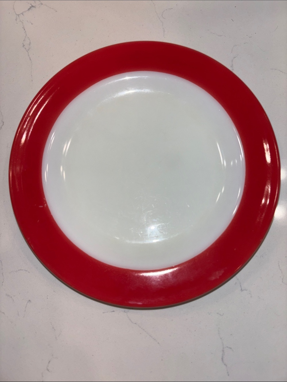 PYREX- 4 Flamingo Pink and White Dinner Plate - Classic Home Dining